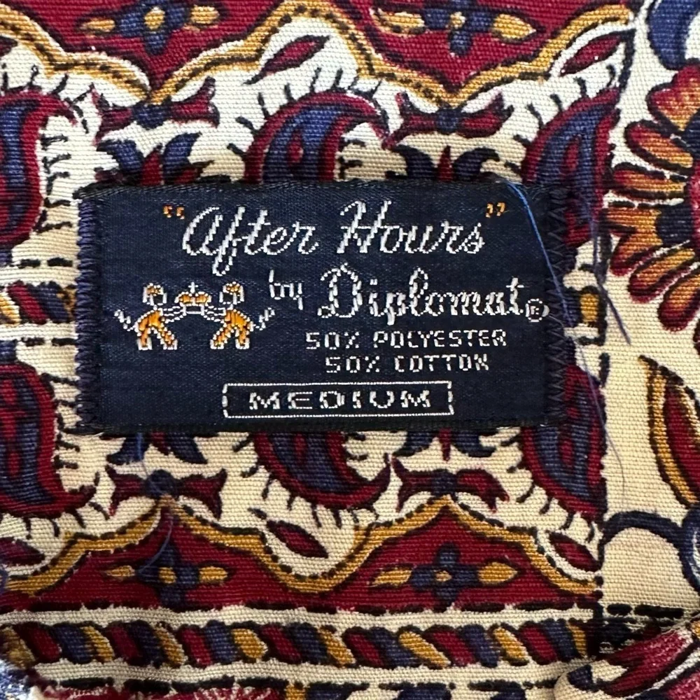 Vintage Patchwork Print Kaftan Style Nightgown Dress Boho Cottage - Picture 8 of 8